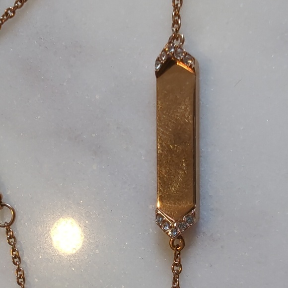 Fossil Chevron Gold Bracelet - Picture 2 of 2